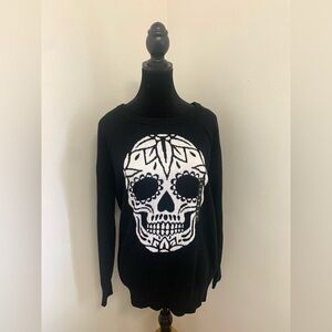 BNWT Torrid skull sweater